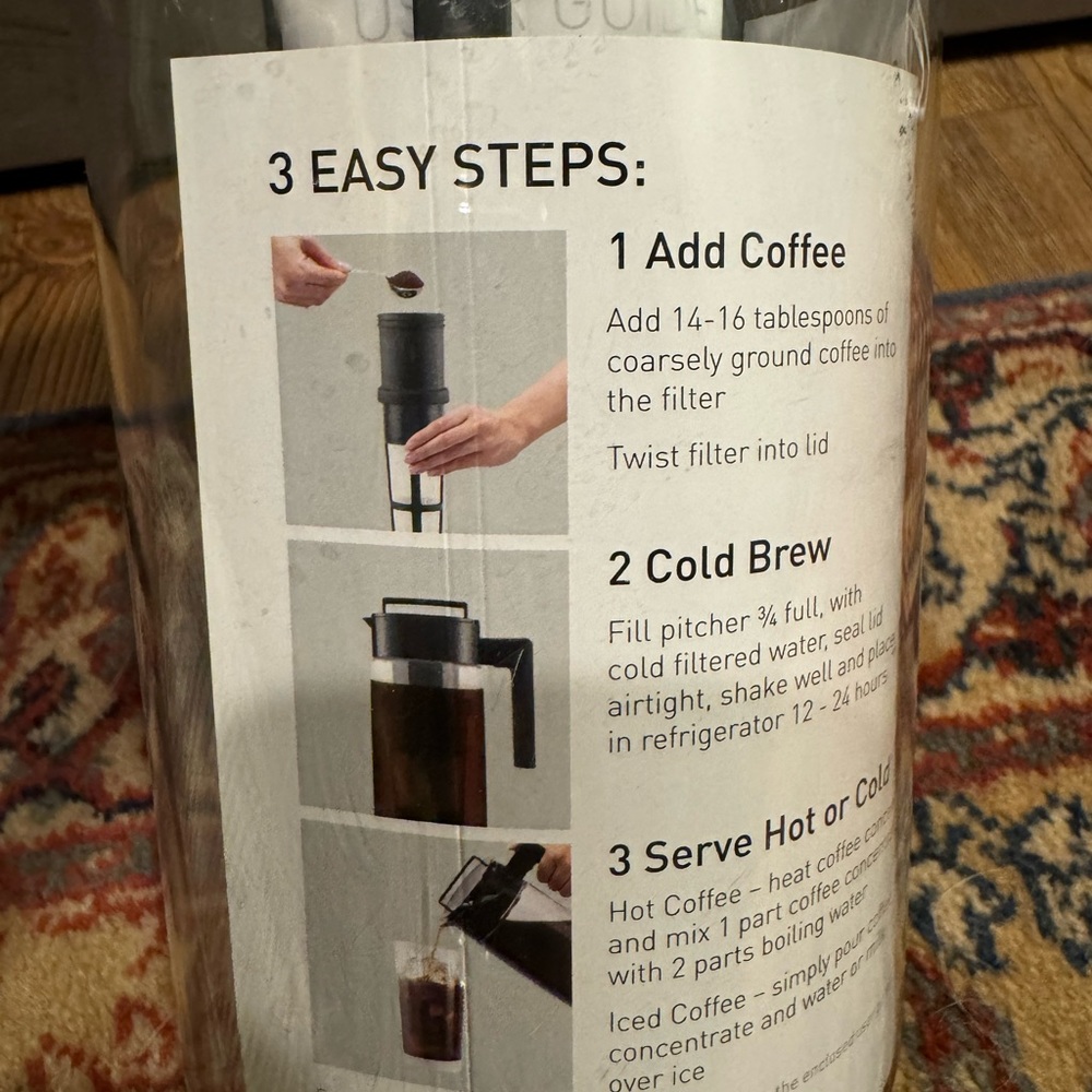Cold brew coffee maker - Picture 2 of 2